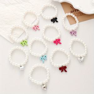 TEMU 6.69인치 인형용 진주 목걸이 2개 세트, DIY 인형 액세서리, 공예용 액세서리