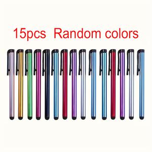 TEMU 15개 펜 세트 | 스마트폰, 태블릿, 노트북 호환 - 충전 또는 배터리 불필요