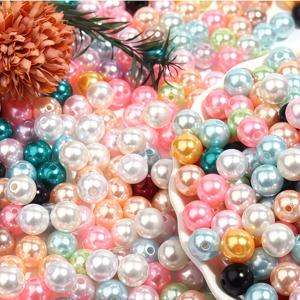 TEMU 2512/628/520/314/157개 4/6/8/10mm 랜덤 혼합 색상 아크릴 구슬, 스페이서 비즈, DIY 팔찌, 목걸이, 장식용. 장식용 구슬, 명절 선물, 혼합 색상