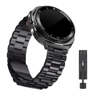TEMU 구 색상 및 세 가지 사양 스테인리스 스틸 시계 밴드, 삼성 8/8 LTE 40/44mm/갤럭시 울트라(2025)/워치 울트라 47mm/7/FE/6/5/4 40/44mm/워치6 클래식 43/47mm/워치4 클래식 46/42mm/워치5 프로 45mm 호환