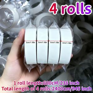 TEMU 4롤 600CM 겨울 방풍 실링 테이프, 1.18인치 폭, 강력 접착 창문 단열 필름 - 방풍, 방수, 흔적 없는 실링 스트립, 높은 점도로 겨울철 따뜻함을 보호