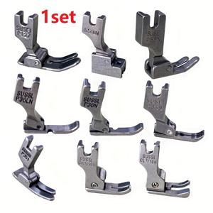 TEMU 싱어 브라더 주키 산업용 재봉틀 액세서리를 위한 9개 세트 프레셔 풋