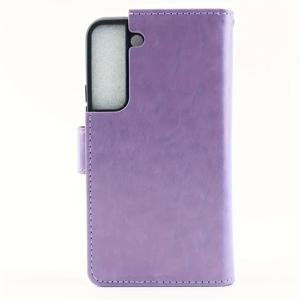 TEMU AWQUER 나비 꽃 PU 가죽 지퍼 지갑 케이스, 삼성 갤럭시 S25FE/S25울트라/S25플러스/S25/S24FE/S24/S23/S22/S21/S20 FE 울트라/S10/S9 플러스 호환, 랜야드 플립 카드 슬롯 스탠드 마그네틱 폰 커버