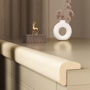 TEMU 2미터 아기 안전 코너 보호대, 무독성 어린이 테이블 가장자리 가드, 벽 및 침대 모서리 충격 방지 폼 접착 스트립