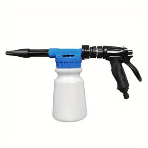 TEMU 쉬운 세척 폼 제트 노즐 자동차 세차 건 - 자동차, 트럭 및 보트용 조절 가능한 범위 - 잔여물 없는 청소