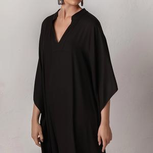 TEMU 여성 여름 해변 에스닉 스타일 커버업 루즈 사이드 해변 휴가 비키니 수영복 드레스