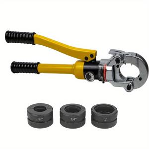 TEMU GOGGRD 미국 및 캐나다용 고탄소강 유압 압착 도구 키트 - 스테인리스 스틸 및 구리 파이프용 , 3/4