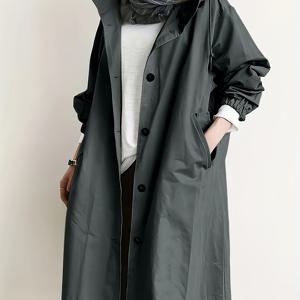 TEMU 플러스 사이즈 - DM0027 안감 있는 아우터 재킷