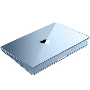 TEMU Macbook Air 13.6인치 보호 케이스 모델 M4 M3 M2 (2025년~2022년 A3240 A3113 A2681) 호환 [100% 울트라 클리어] [Outshine Bare Beauty] Macbook Air M2 13인치 하드 쉘 케이스 - 클리어