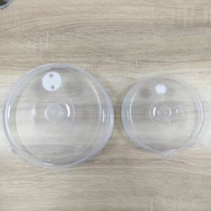 TEMU 2개 세트 전자레인지 & 냉장고 사용 가능한 뚜껑 - 튀김 방지 커버, 녹슬지 않고 스크래치 방지 라운드 그릇, 접시, 채소, 만두, 페이스트리용 뚜껑 - 가정용 주방 전자레인지 보호 커버