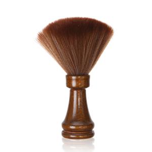 TEMU 완메이 바버 넥 더스터, 선물용 박스 포장, 네일 먼지 브러시, 독특한 디자인, 목 먼지 제거 브러시, 내구성과 견고함, 얼굴 면도/목털, 헤어컷, 메이크업 청소에 탁월, 모든 바버숍 또는 살롱의 필수 아이템