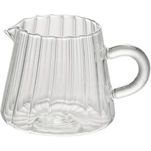 TEMU SHAON 유리 티포트 - 투명 손잡이, 다기능 커피 & 차 포트, 계량컵 (500ml), 루스 티용 유리 차주전자, 조립 불필요, 유리