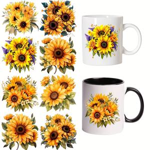 TEMU 8개 세트 테마 디자인 열전사 스티커, UV DTF 스티커, 고품질 및 스크래치 방지 스티커, 머그컵, 유리잔 및 다양한 단단한 표면에 적합, 고품질 공예 스티커, 아트 전사, 장식용 스티커, 비닐 소재, 내구성 있는 전사, 접착식 전사, 열전사 스티커, 선물 제작용, DIY 공예,머그 장식,스크래치 방지 데칼,장식용 데칼,창의적인