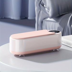TEMU FEIYBA 신형 휴대용 개인용 안경 청소기, 360° 고주파 진동 세척기, USB 충전식 무선 청소 도구 (안경, 시계 밴드, 보석, 목걸이 및 소품용)