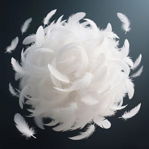 TEMU 300개 컬러풀 마카롱 핑크 그라데이션 깃털 - 부드럽고 폭신한 웨딩 데코, 무대 배경, 파티 용품, 핸드메이드 DIY 공예용 깃털, 선물박스 미포함