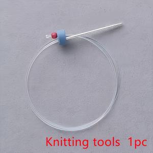 TEMU 패션 원형 미끄럼 방지 핀 | 투명 플라스틱, 뜨개질 및 어버이날 선물로 적합