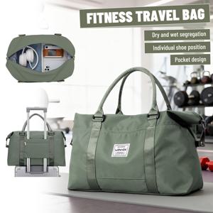 TEMU 라이언에어 캐빈 백 여행 가방, 기내용 캐리어 45x36x20cm 여성용 오버나이트 백, 남성용 체육관 가방, 크로스바디 홀달백