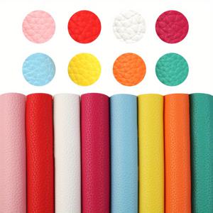 TEMU 5.9 x 8.26인치의 빈 인조 가죽 시트 8매 세트. 리본, 허리 벨트, 귀걸이, 핸드백, 휴대폰 케이스, 필통, 신발 가방 등 프로젝트에 적합합니다. 수공예 공예에 완벽합니다.