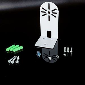 TEMU 1pc L 모양 네일 무료 벽 마운트 카메라 철 브래킷 접착제베이스 PTZ 버전 카메라 감시 브래킷