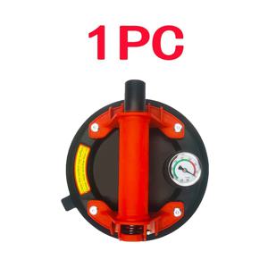 TEMU 1개/2개 - 250KG 하중 용량 8인치 진공 흡착 컵, 화강암 및 유리 처리용, 압력 게이지가 있는 ABS 펌프