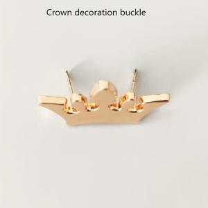 TEMU 왕관 장식 버클 수하물 하드웨어 액세서리, 수하물, 의류, 신발 및 모자, 홈텍스타일, 야외 장식 등에 사용