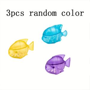 TEMU 3개입 아쿠아스파크 수족관 청소기 - 전자제품 없는 물고기 모양 탱크 클리너, 담수 및 해수용 안전, 투명도 향상 & 어 건강 증진, 배터리 불필요, 필터 시스템 액세서리