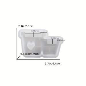 TEMU 에폭시 수지 몰드 DIY 미니 화분 실리콘 몰드 수제 석고 소형 화분 몰드 홈 데코 공예 재료