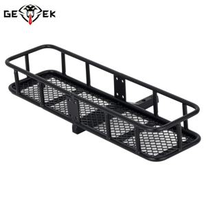 TEMU Axial SCX10 90046 AXI03007 및 Traxxas TRX4 D90 TF2 업그레이드와 같은 1/10 스케일 RC 크롤러 차량용으로 설계된 메탈 리어 범퍼 히치 캐리어