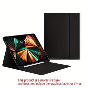 TEMU 삼성 갤럭시 탭 A9 플러스/A11+용 자석 보호 케이스, 스마트 자동 절전/깨우기 기능, 슬롯, 조절 가능한 멀티 앵글 스탠드, 11인치 태블릿 케이스, 가볍고 휴대하기 쉬운 솔리드 컬러 TPU 소재