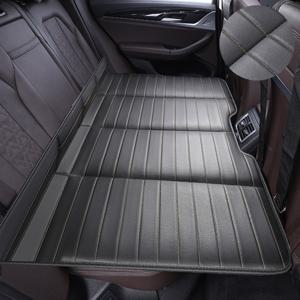 TEMU AOSOM 1pc 접이식 자동차 뒷좌석 매트리스, 휴대용 여행 침대, 개 자동차 좌석 커버, 대부분의 자동차/수입차/트럭에 적합, 캠핑 및 로드 트립 RV 침대 매트리스용凹형 디자인