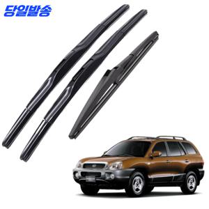 TEMU 1+1+1 싼타페 CM DM TM MX5 전차종 호환 순정형 전면 후면 후방 뒷유리 와이퍼 1SD