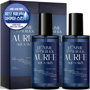 TEMU [1+1 구성] 아우페 옴므 워터릭 아쿠아 스킨 토너 200ml 2개 남성 남자 대용량 수분 진정 보습 올인원