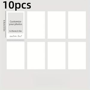 TEMU 개인 맞춤 사진 인쇄 - 당신의 사진으로 앨범 스타일을 맞춤 제작, 친구와 가족을 위한 DIY 즉석 사진 선물 - 전통적인 프레임 대체 (발렌타인데이, 기념일, 새해) - 당신의 이미지 업로드