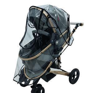 TEMU 유아용 유모차 방수 커버, 범용 어린이 유모차 액세서리, 방수 및 방풍, 먼지와 눈 보호, 여행용 비옷