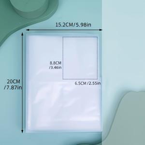 TEMU 160슬롯 재사용 가능 스티커 보관 북 - 투명 페이지 & 자체 접착 커버 - 내구성 플라스틱 바인더 (네일 스티커, 트레이딩 카드, 소품, 엽서 수납) - 이름/데칼로 개인화 가능, 네일 , 취미 활동가, 스크랩북 애호가를 위한 160슬롯 수집용