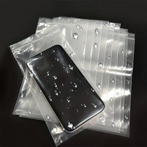 TEMU 격리용 휴대폰 보호 파우치 터치스크린 투명 두꺼운 방진 밀봉 백 PE 자동밀봉 파우치