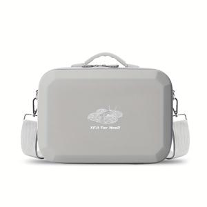 TEMU XFJI DJI NEO 2 드론 케이스 하드 쉘 캐리어, 컨트롤러 및 드론 보관 가능, 조절 가능한 크로스바디 숄더백, 여행용 비행 시스템 액세서리 (DJI NEO 2 콤보 호환)