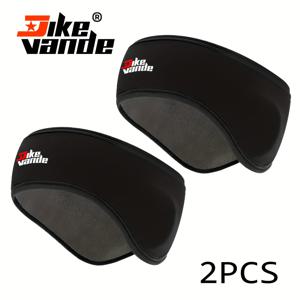 TEMU 겨울용 남성 스포츠 헤드밴드 2개, 두꺼운 귀보호 땀밴드, 넓은 보온 흡습 헤드밴드, 다기능 스포츠 이어머프, 요가, 러닝, 사이클링용 스트레치 헤드밴드, 다목적 아이마스크