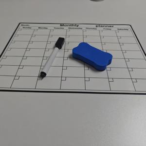 TEMU 1 세트 피트니스 플랜, 지우개 보드 키트, 자가 자기계발 체크인 스케줄 관리 차트