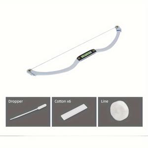 TEMU 프리잉크 영구 메이크업 마이크로블레이딩 & PMU 눈썹 매핑용 측정자 및 눈썹 줄자 - 대칭 눈썹을 위한 타투 스텐실, 마이크로블레이더/영구 메이크업 아티스트를 위한 정밀 라인 가이드 - 전 계획, 피부