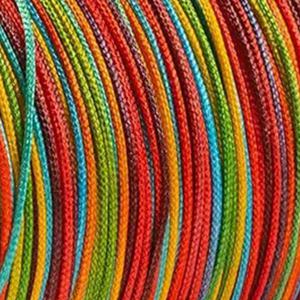 TEMU 50M 컬러풀 72호 옥색 실 롤, 비즈, 팔찌 제작 재료 및 장식 코드