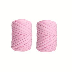 TEMU 아이슬란딕 초고밀도 원단 스트립 라인 2개입 팩 총 500g, 핸드니팅용, 여름 베개, 고양이 켄넬, 개 켄넬, 반려동물 쿠션, 러그, 매트, DIY 가방, 핸드백, 니트 꽃병에 적합, 반려동물을 키우는 사람을 위한 이상적인 선물