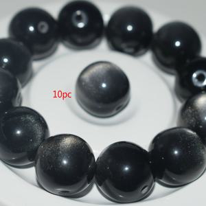 TEMU 빛을 반사하는 아름다운 16mm 루스 비즈 10개 세트. 팔찌 및 주얼리 제작에 적합합니다. 휴일, 친구, 또는 일상적인 착용을 위한 선물로 이상적입니다.