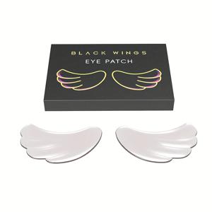 TEMU 블랙윙스 속눈썹 접목, 속눈썹 펌, 하단 속눈썹용 아이 패치 도구 액세서리, 반복 사용 가능한 윙 아이 패치