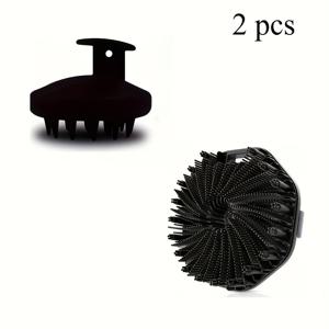 TEMU 욕실 및 샤워 브러쉬 세트 (2개), 등, 얼굴 및 두피 마사지용 디자인 | 부드러운 솔이 있는 부드러운 각질 제거 바디 브러쉬 | 깊은 세척을 위한 미끄럼 방지 그립, 샤워 브러쉬 세트