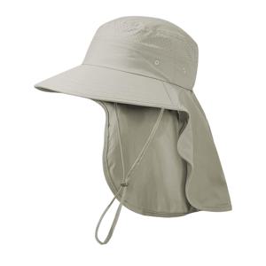 TEMU 여름용 여성 와이드 브림 낚시 모자와 숄 세트, 야외 사이클링에 최적