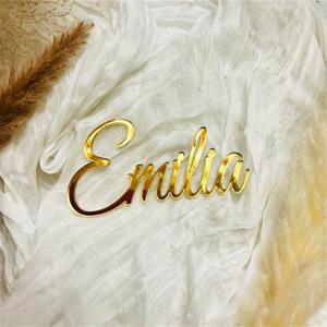 TEMU 1개 맞춤형 아크릴 케이크 토퍼 이름판 및 숫자, 이름 케이크 참, 커스텀 케이크 토퍼, 아크릴 케이크 토퍼, 케이크 장식, 레이저 컷 이름, 생일 케이크 토퍼, 크리스마스 등 다양한 모임, 이벤트, 파티 선물용으로 적합