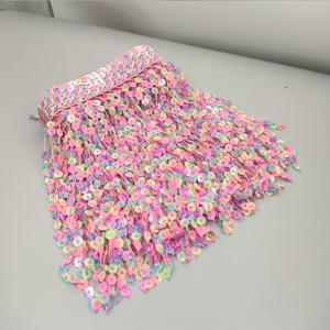 TEMU 1 야드의 스팽글 프린지, 유럽 및 미국 스타일 태슬 레이스 (무대 의상용), 라틴 퍼포먼스 드레스 장식, 댄스 공연 및 축제 장식에 적합