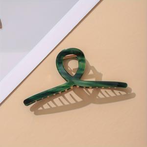 TEMU 여성용 패셔너블 컬러풀 대형 상어 클립 클로 클립 | 두꺼운/얇은 머리용 미끄럼 방지 세트, 우아한 빈티지 스타일, 혼합 색상, PVC 소재, 크리스마스 선물로 이상적