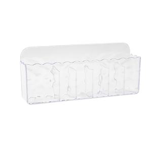 TEMU 1개 화장품 보관함, 펀치 없는 벽걸이 거울 캐비닛 립스틱 보관함, 세면도구 수납함, 욕실 화장품 정리함, 마스크 보관 랙, 메이크업 브러쉬, 화장품 및 욕실 용품 보관에 매우 적합